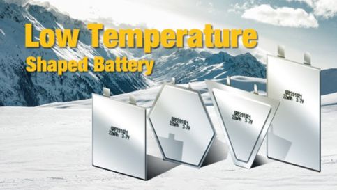 Low Temperature Shaped Battery