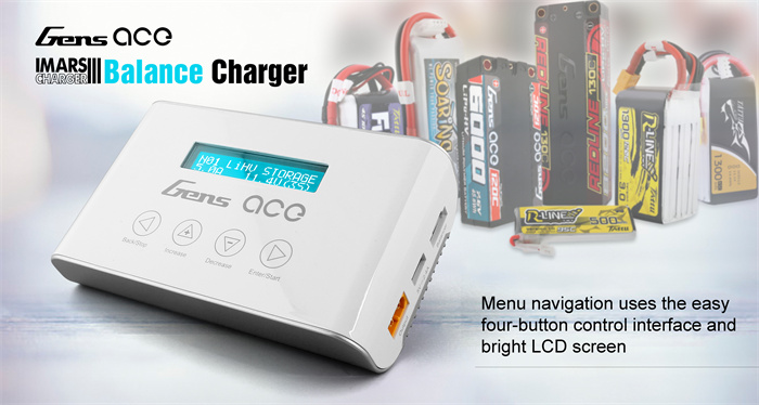 Some functions of an RC LiPo battery charger | Grepow