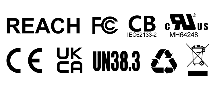 12V 7Ah UPS Power Supply LFP Battery Product Certification