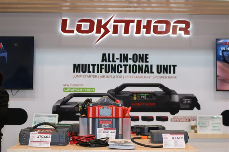 Lokithor Showcases Innovative Jump Starters at the 2023 SEMA SHO