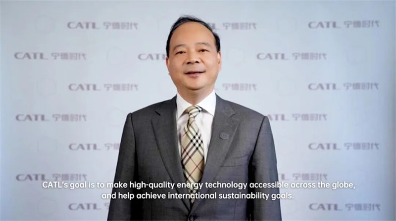 Robin Zeng, Chairman of CATL (Contemporary Amperex Technology Co. Limited), received the 2023 Nobel Prize for Special Contributions to Sustainable Development.Robin Zeng, Chairman of CATL (Contemporary Amperex Technology Co. Limited), received the 2023 Nobel Prize for Special Contributions to Sustainable Development.