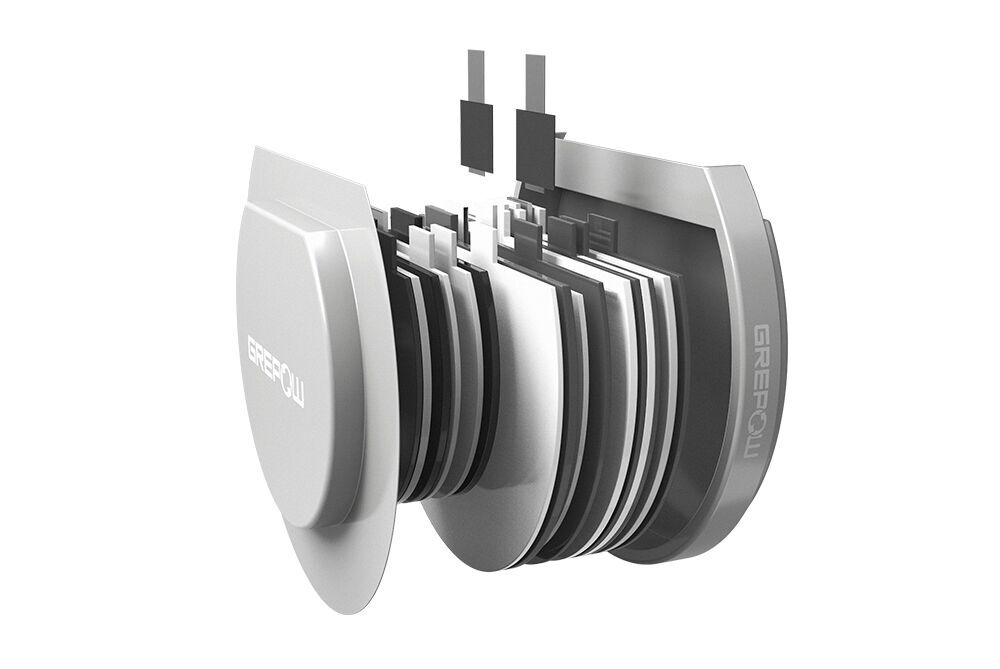 the innner structure of a Duble-step stacked cell battery | Grepow Manufactured