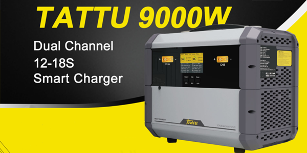 Smart Charger TA9000PRO for Tattu 18S Battery