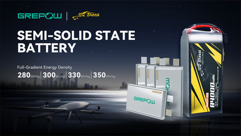Grepow Semi-Solid Batteries: Four Energy Density Levels