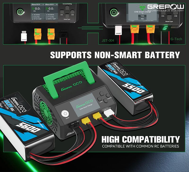 iMars D1000 Dual-Channel RC Charger
