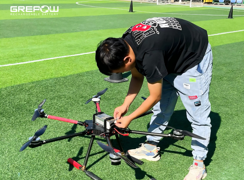 Drone Training with Grepow’s Tailored Battery