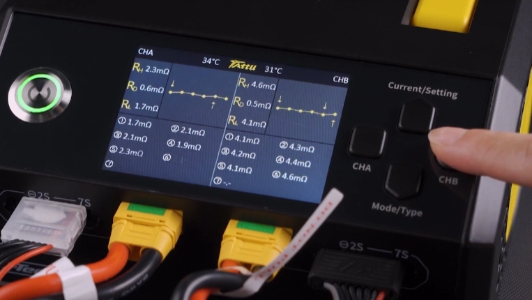 view cell voltage and IR