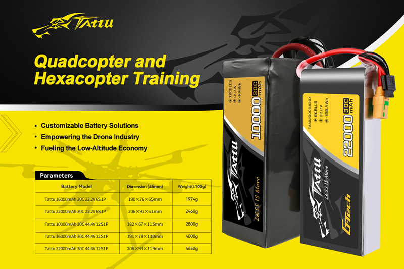 Multirotor Training Batteries recommendation