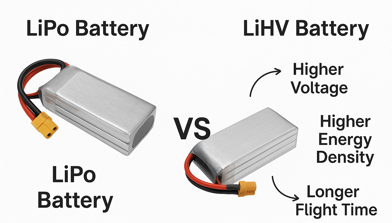LiPo battery vs LiHV battery