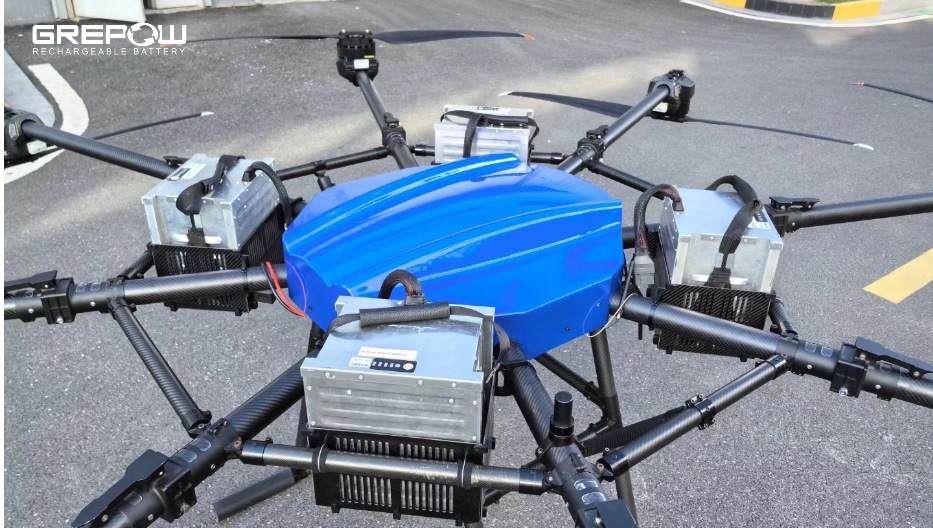 grepow tattu 18s neo battery used for 100kg payload heavy lift drone