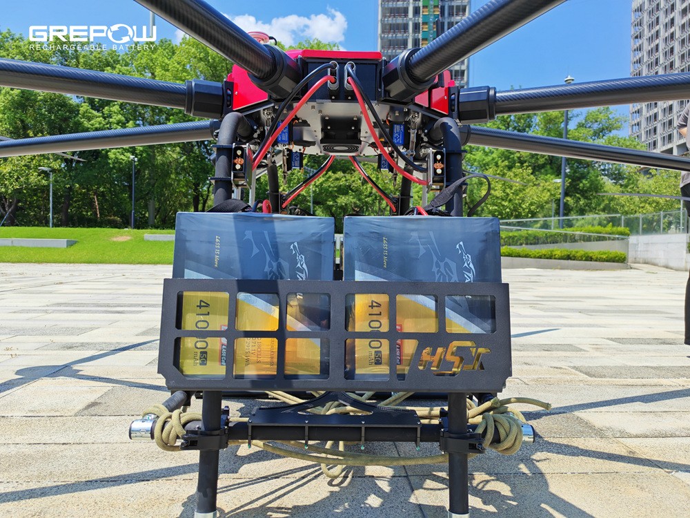 a Drone and Tattu LiHv Batteries