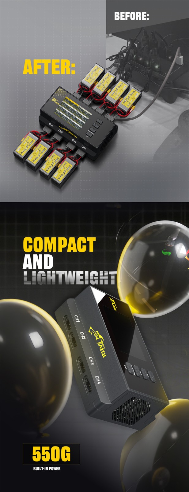 Compact & Portable of TA300