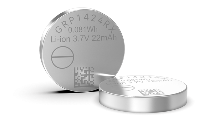 GRP1424RX Lithium-ion Rechargeable Coin Cells GRP1424RX Lithium-ion Rechargeable Coin Cells