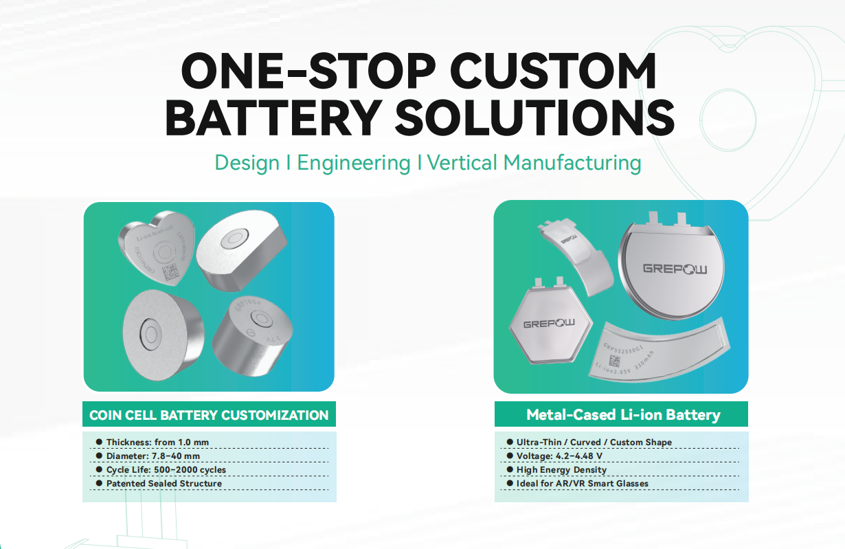 Custom-Shaped Battery Solutions for Next-Gen Wearables at CES 2026 Custom-Shaped Battery Solutions for Next-Gen Wearables at CES 2026
