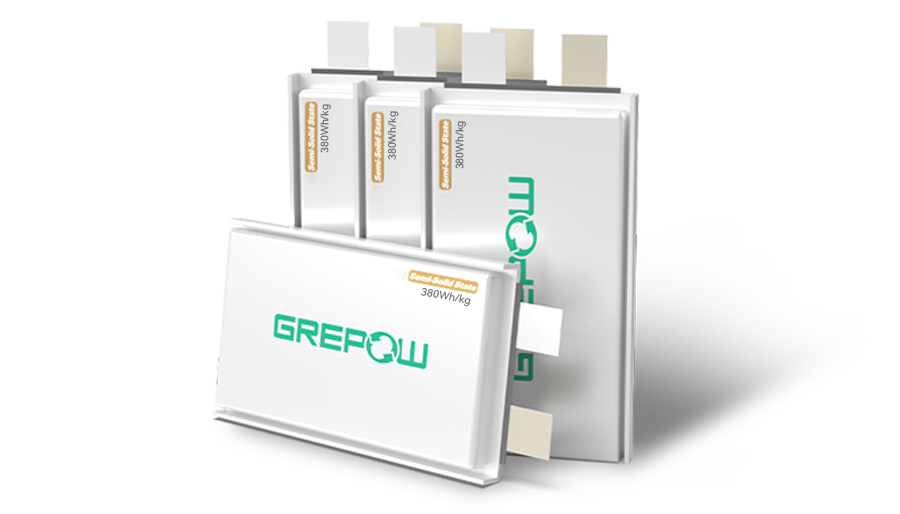Grepow 380Wh/kg Semi-Solid State Battery