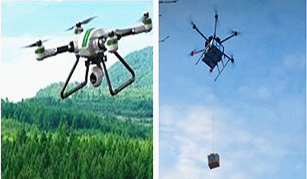 The widespread use of drones in 5G