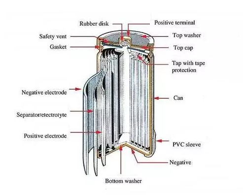 Structure of Cylindrical Cell